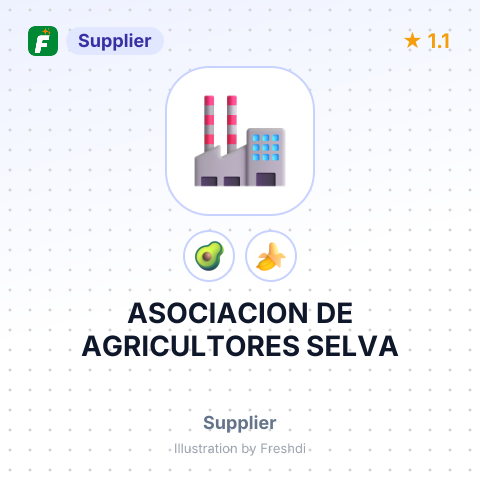 ASOCIACION DE AGRICULTORES SELVA – summary card, no photo uploaded yet