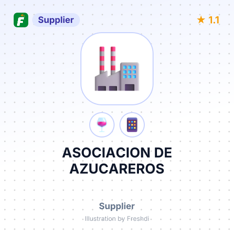 ASOCIACION DE AZUCAREROS – summary card, no photo uploaded yet