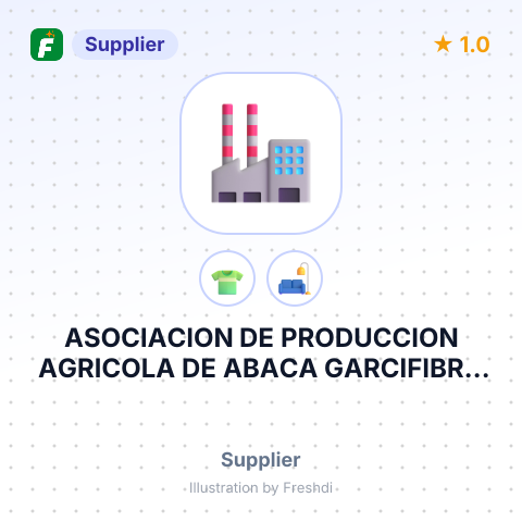 ASOCIACION DE PRODUCCION AGRICOLA DE ABACA GARCIFIBRA ASOPROFIBRA – summary card, no photo uploaded yet