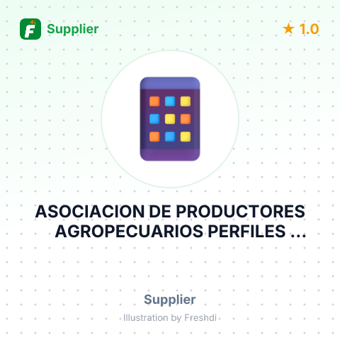 ASOCIACION DE PRODUCTORES AGROPECUARIOS PERFILES COFFEE PERU – summary card, no photo uploaded yet