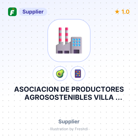 ASOCIACION DE PRODUCTORES AGROSOSTENIBLES VILLA ECOLOGICA PERU – summary card, no photo uploaded yet