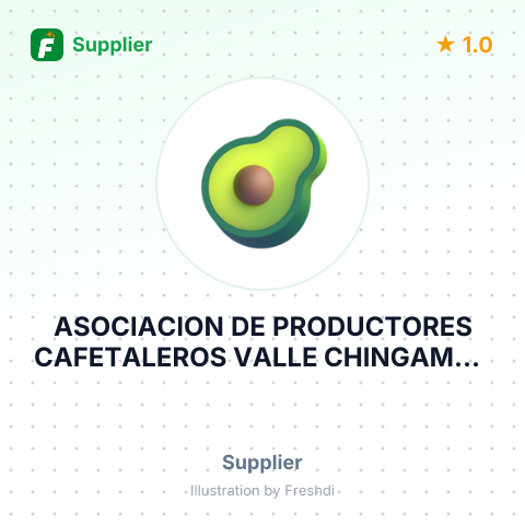 ASOCIACION DE PRODUCTORES CAFETALEROS VALLE CHINGAMA – summary card, no photo uploaded yet