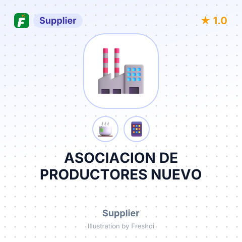 ASOCIACION DE PRODUCTORES NUEVO – summary card, no photo uploaded yet