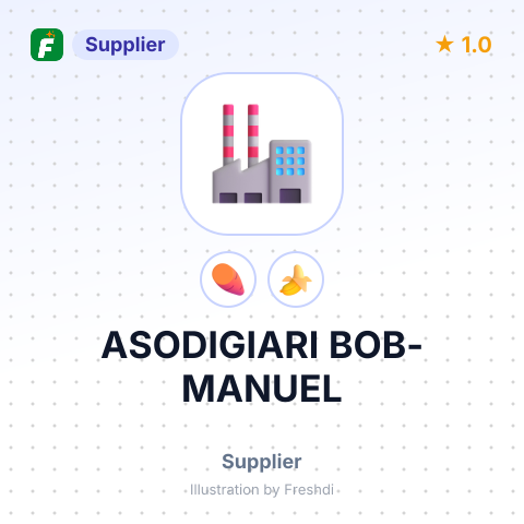ASODIGIARI BOB-MANUEL – summary card, no photo uploaded yet