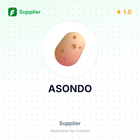 ASONDO – summary card, no photo uploaded yet