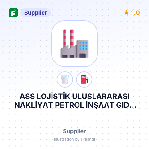 ASS LOJİSTİK ULUSLARARASI NAKLİYAT PETROL İNŞAAT GIDA DIŞ TİCARET LİMİTED ŞİRKETİ – summary card, no photo uploaded yet