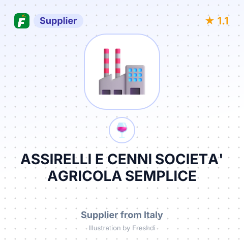 ASSIRELLI E CENNI SOCIETA' AGRICOLA SEMPLICE – summary card, no photo uploaded yet