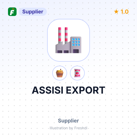 ASSISI EXPORT – summary card, no photo uploaded yet