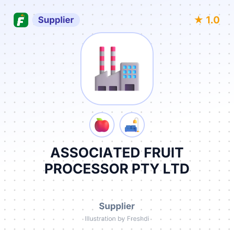ASSOCIATED FRUIT PROCESSOR PTY LTD – summary card, no photo uploaded yet