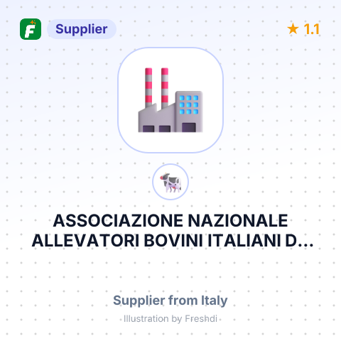 ASSOCIAZIONE NAZIONALE ALLEVATORI BOVINI ITALIANI DA CARNE – summary card, no photo uploaded yet