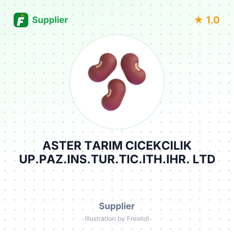 ASTER TARIM CICEKCILIK UP.PAZ.INS.TUR.TIC.ITH.IHR. LTD – summary card, no photo uploaded yet