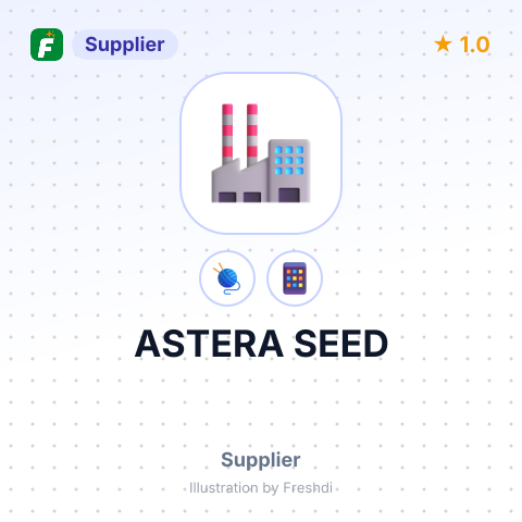 ASTERA SEED – summary card, no photo uploaded yet