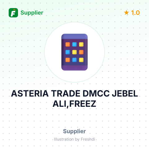 ASTERIA TRADE DMCC JEBEL ALI,FREEZ – summary card, no photo uploaded yet