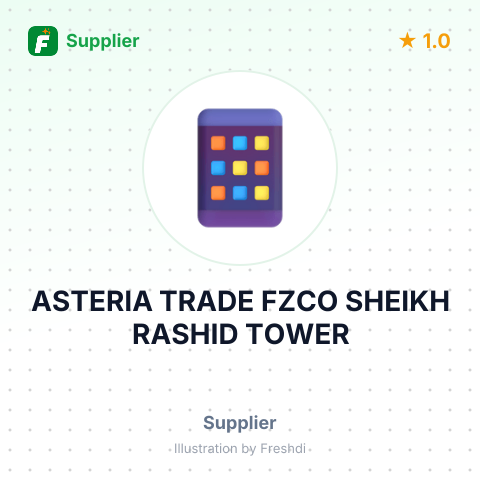ASTERIA TRADE FZCO SHEIKH RASHID TOWER – summary card, no photo uploaded yet