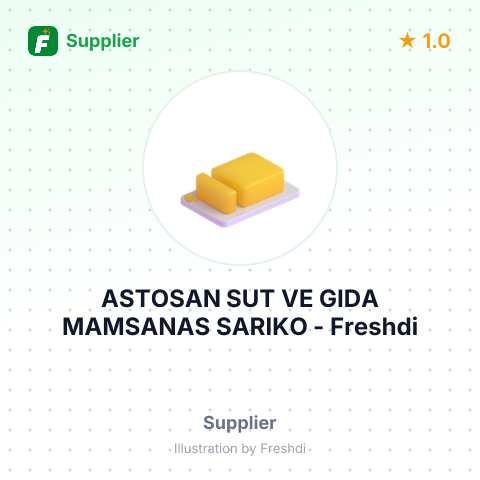 ASTOSAN SUT VE GIDA MAMSANAS SARIKO – summary card, no photo uploaded yet