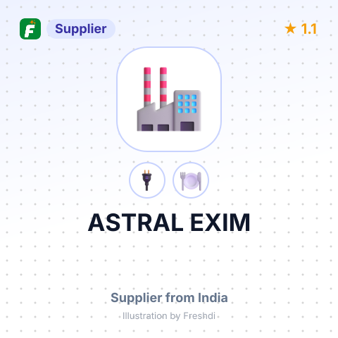 ASTRAL EXIM – summary card, no photo uploaded yet