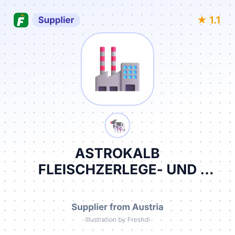 ASTROKALB FLEISCHZERLEGE- UND HANDELS GMBH – summary card, no photo uploaded yet