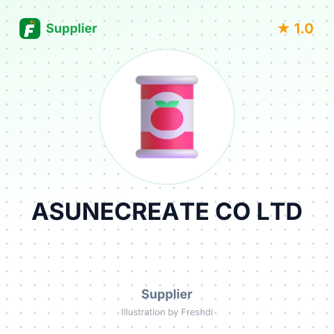 ASUNECREATE CO LTD – summary card, no photo uploaded yet