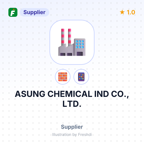 ASUNG CHEMICAL IND CO., LTD. – summary card, no photo uploaded yet