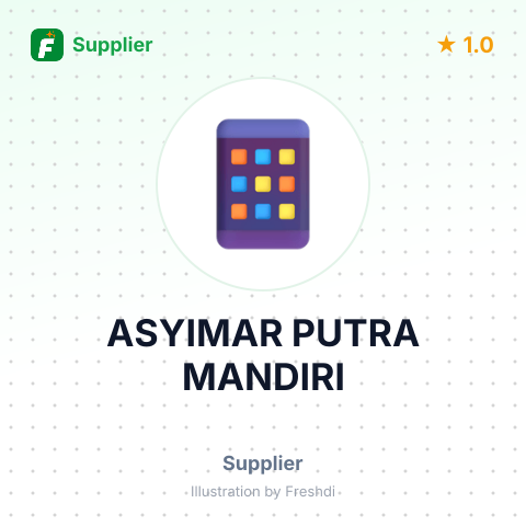 ASYIMAR PUTRA MANDIRI – summary card, no photo uploaded yet