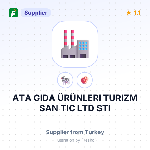 ATA GIDA ÜRÜNLERI TURIZM SAN TIC LTD STI – summary card, no photo uploaded yet