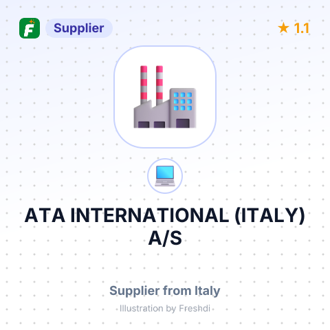 ATA INTERNATIONAL (ITALY) A/S – summary card, no photo uploaded yet
