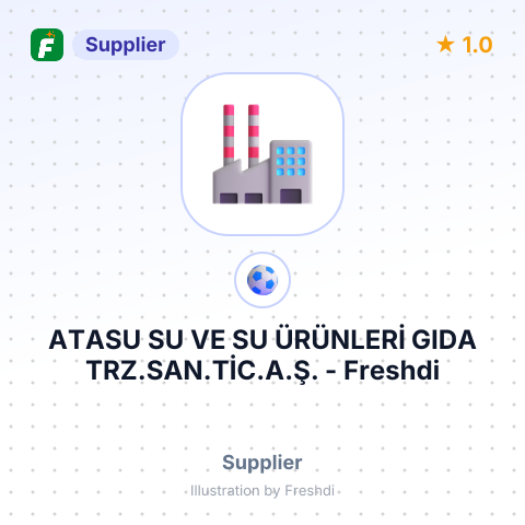 ATASU SU VE SU ÜRÜNLERİ GIDA TRZ.SAN.TİC.A.Ş. – summary card, no photo uploaded yet