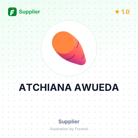 ATCHIANA AWUEDA – summary card, no photo uploaded yet