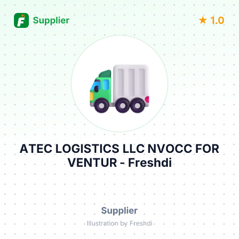 ATEC LOGISTICS LLC NVOCC FOR VENTUR – summary card, no photo uploaded yet
