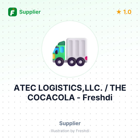 ATEC LOGISTICS,LLC. / THE COCACOLA – summary card, no photo uploaded yet