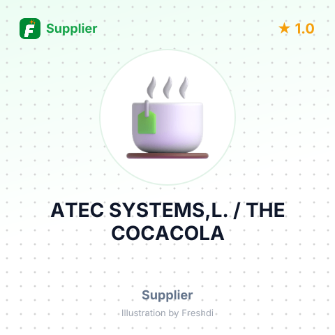 ATEC SYSTEMS,L. / THE COCACOLA – summary card, no photo uploaded yet