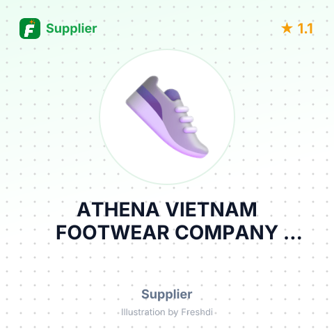 ATHENA VIETNAM FOOTWEAR COMPANY LIMITED – summary card, no photo uploaded yet
