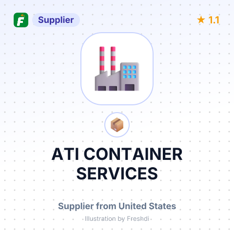 ATI CONTAINER SERVICES – summary card, no photo uploaded yet