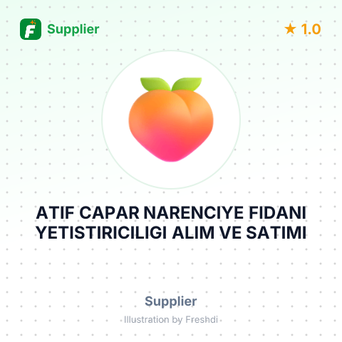 ATIF CAPAR NARENCIYE FIDANI YETISTIRICILIGI ALIM VE SATIMI – summary card, no photo uploaded yet