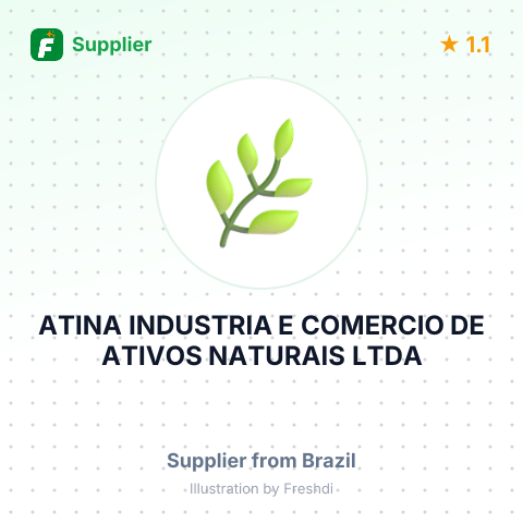 ATINA INDUSTRIA E COMERCIO DE ATIVOS NATURAIS LTDA – summary card, no photo uploaded yet