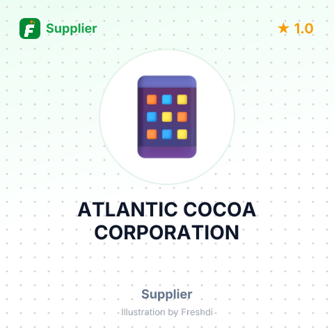 ATLANTIC COCOA CORPORATION – summary card, no photo uploaded yet