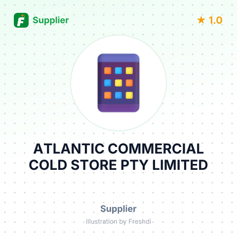 ATLANTIC COMMERCIAL COLD STORE PTY LIMITED – summary card, no photo uploaded yet