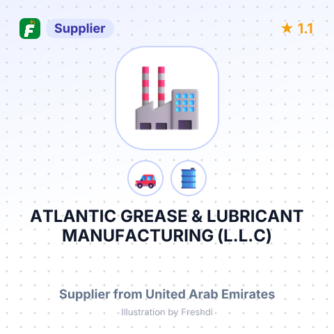 ATLANTIC GREASE & LUBRICANT MANUFACTURING (L.L.C) – summary card, no photo uploaded yet