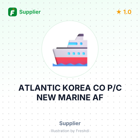 ATLANTIC KOREA CO P/C NEW MARINE AF – summary card, no photo uploaded yet