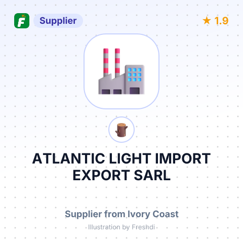 ATLANTIC LIGHT IMPORT EXPORT SARL – summary card, no photo uploaded yet
