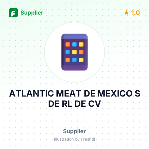 ATLANTIC MEAT DE MEXICO S DE RL DE CV – summary card, no photo uploaded yet