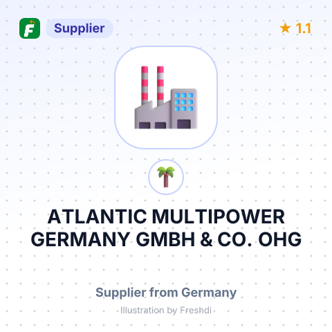 ATLANTIC MULTIPOWER GERMANY GMBH & CO. OHG – summary card, no photo uploaded yet
