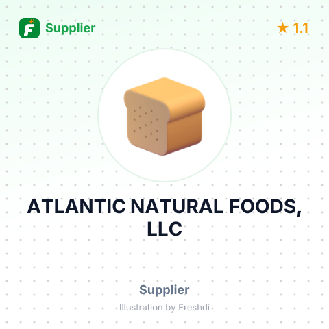 ATLANTIC NATURAL FOODS, LLC – summary card, no photo uploaded yet