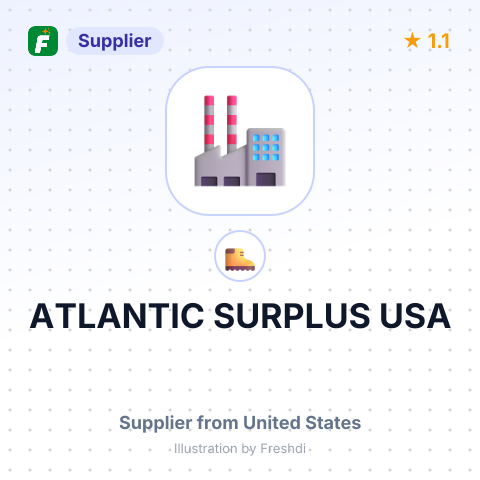 ATLANTIC SURPLUS USA – summary card, no photo uploaded yet