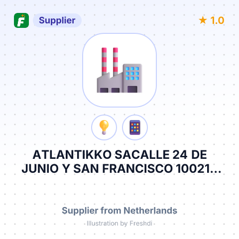 ATLANTIKKO SACALLE 24 DE JUNIO Y SAN FRANCISCO 100210 ЕКВАДОР – summary card, no photo uploaded yet