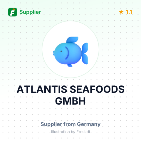 ATLANTIS SEAFOODS GMBH – summary card, no photo uploaded yet