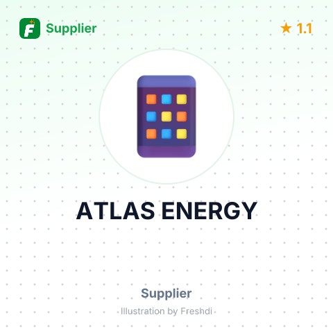 ATLAS ENERGY – summary card, no photo uploaded yet