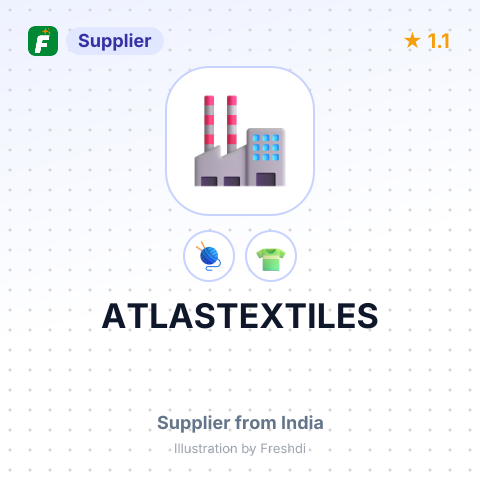 ATLASTEXTILES – summary card, no photo uploaded yet
