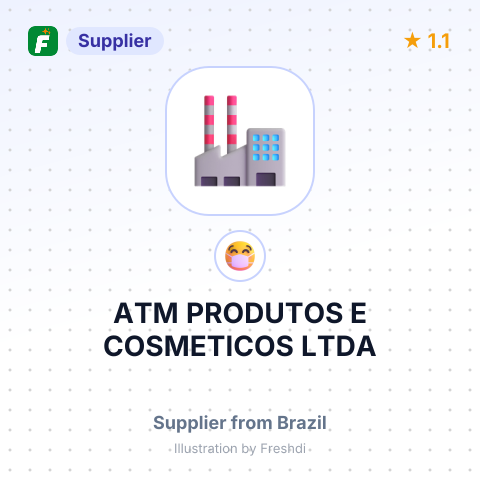 ATM PRODUTOS E COSMETICOS LTDA – summary card, no photo uploaded yet