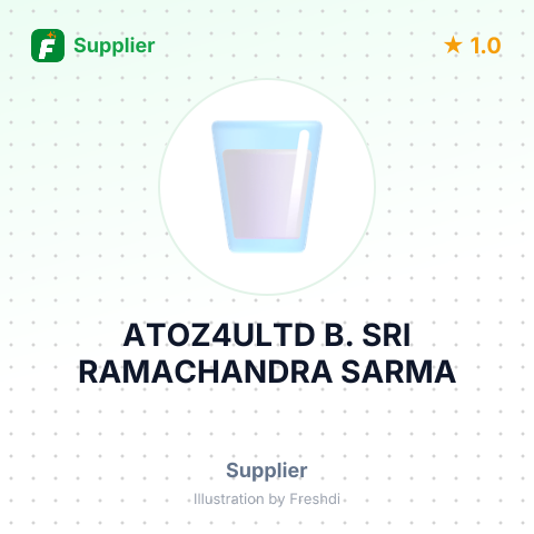 ATOZ4ULTD B. SRI RAMACHANDRA SARMA – summary card, no photo uploaded yet